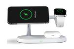 Oscar Magsafe 4 in 1 Fast Charging Stand with AC for Mobile Phones