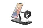 3sixT 5 in 1 MagSafe Magnetic Wireless Charging Station 45W For iPhone Black