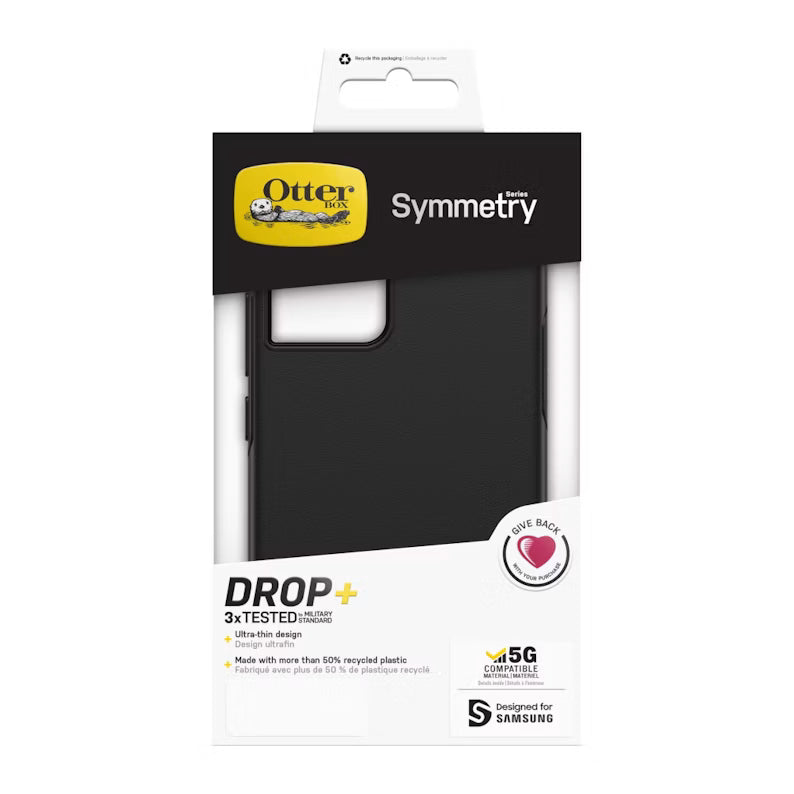 OtterBox Symmetry Case for Galaxy S22 - Black
