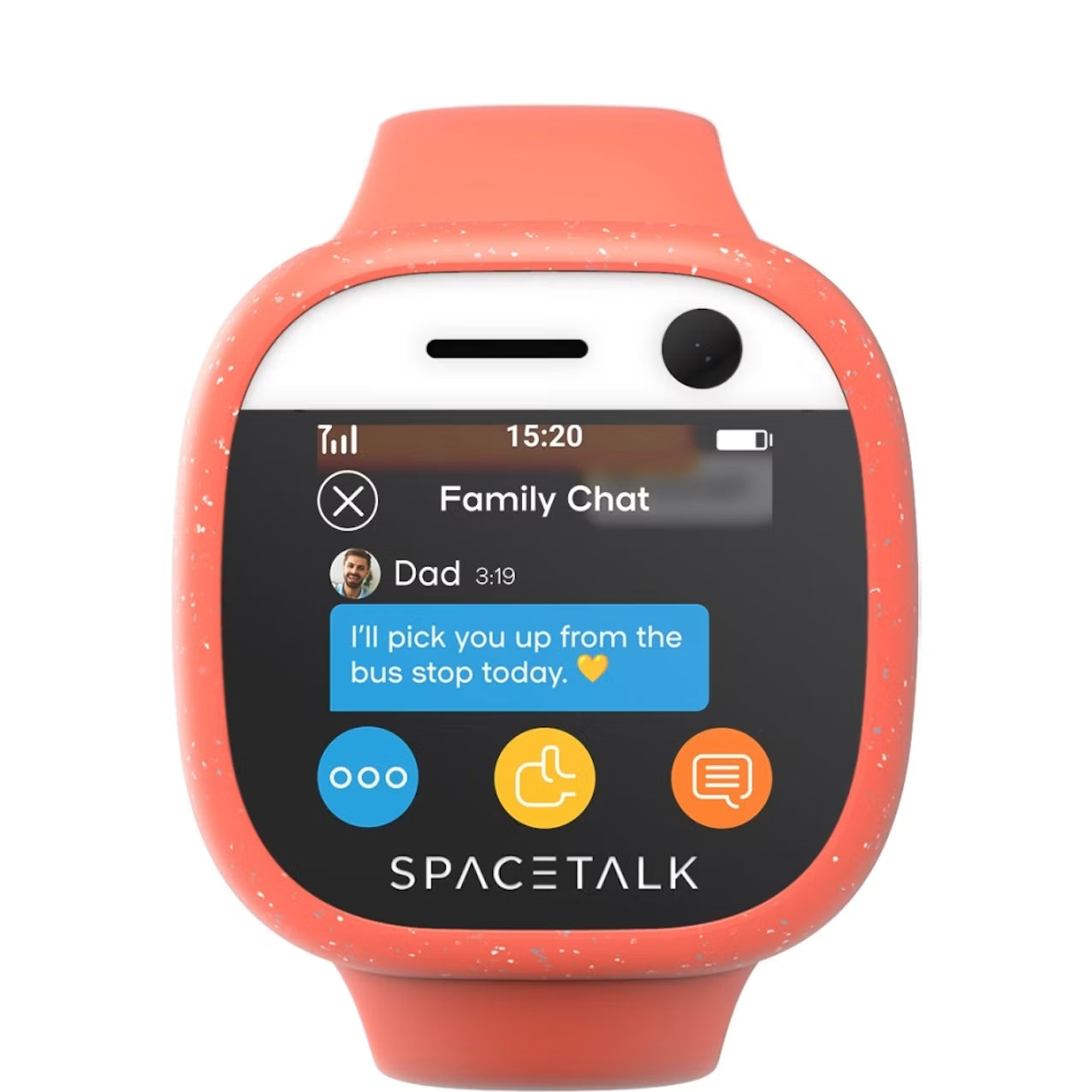 SPACETALK Adventurer Kids Smart Watch 4G - Coral- As new