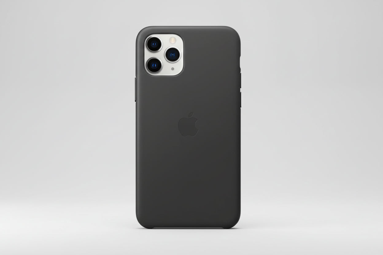 Geniune Leather Case For iPhone 11 Pro - Black