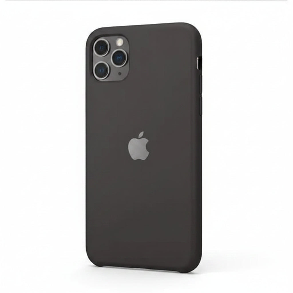 Genuine / Official Apple iPhone 11 Pro Silicone Case / Cover - Black - New