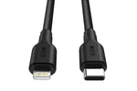 EFM 30W Dual Port Wall Charger - With Type C to Lightning Cable 1M