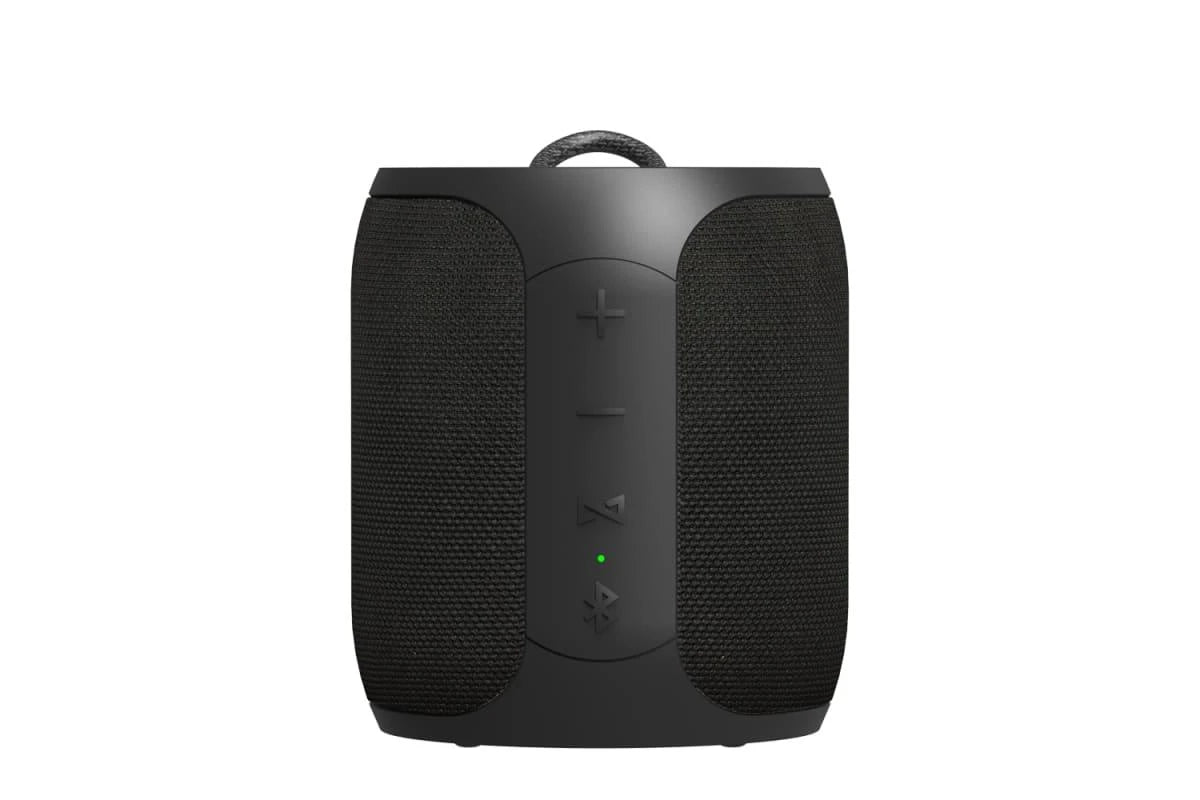 EFM Austin Mini Bluetooth Speaker with LED Colour Glow - Charcoal Black