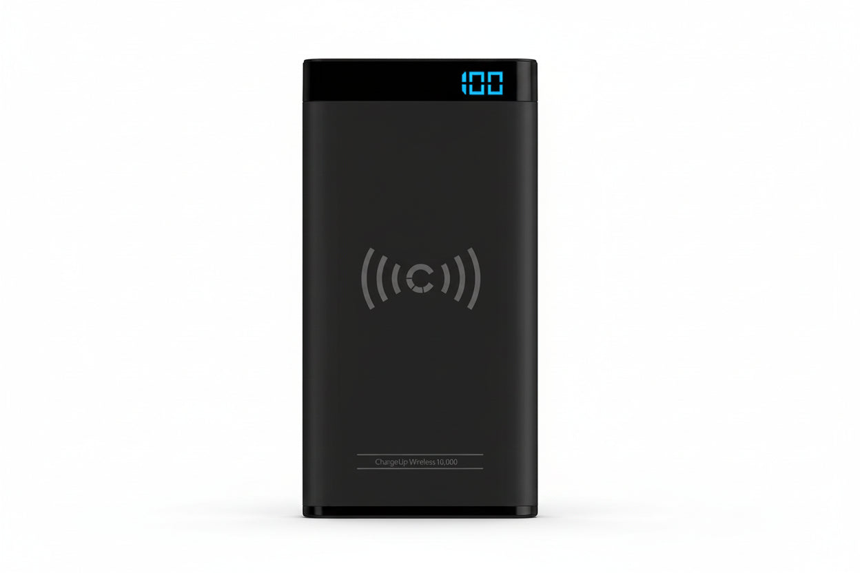 Cygentt 1000mAh ChargeUp Wireless Power Bank - Black