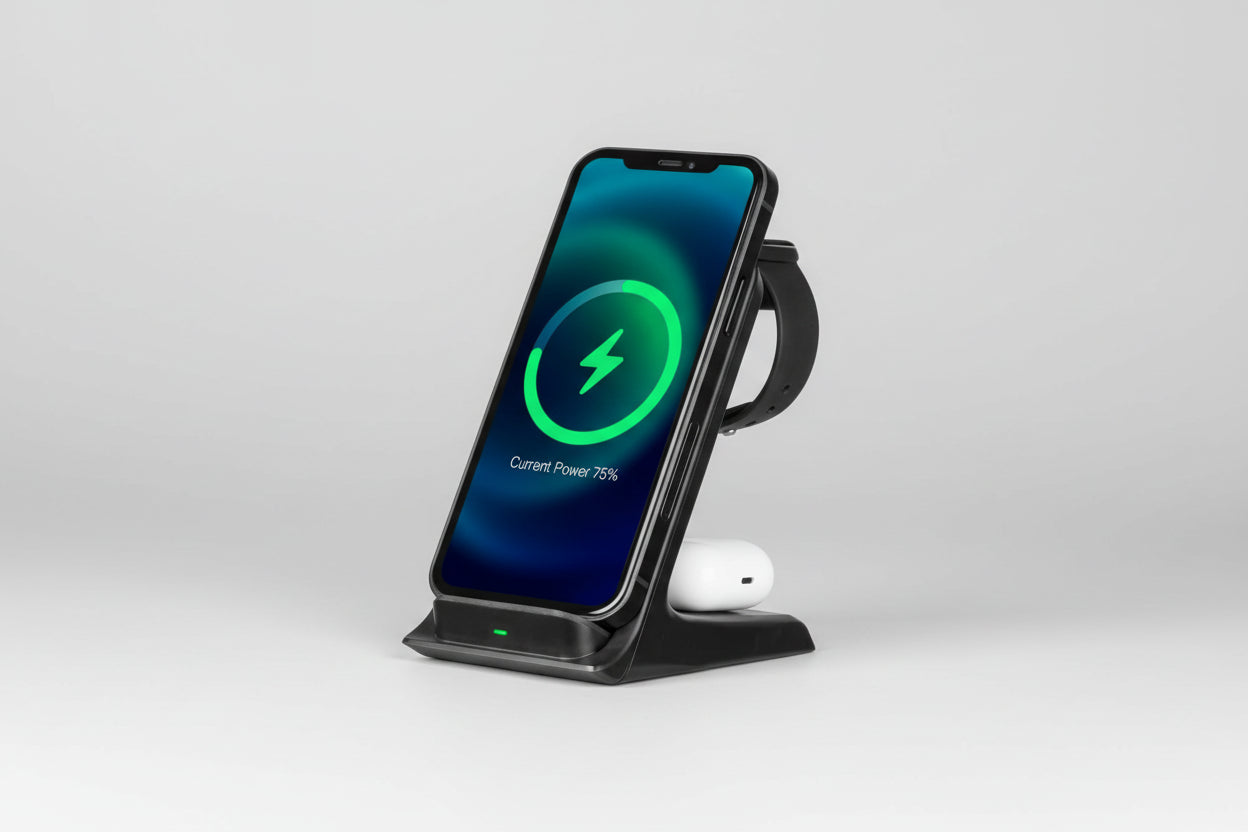 3IN1 Charging Station for Smartphones Smartwatches and Charging Cases