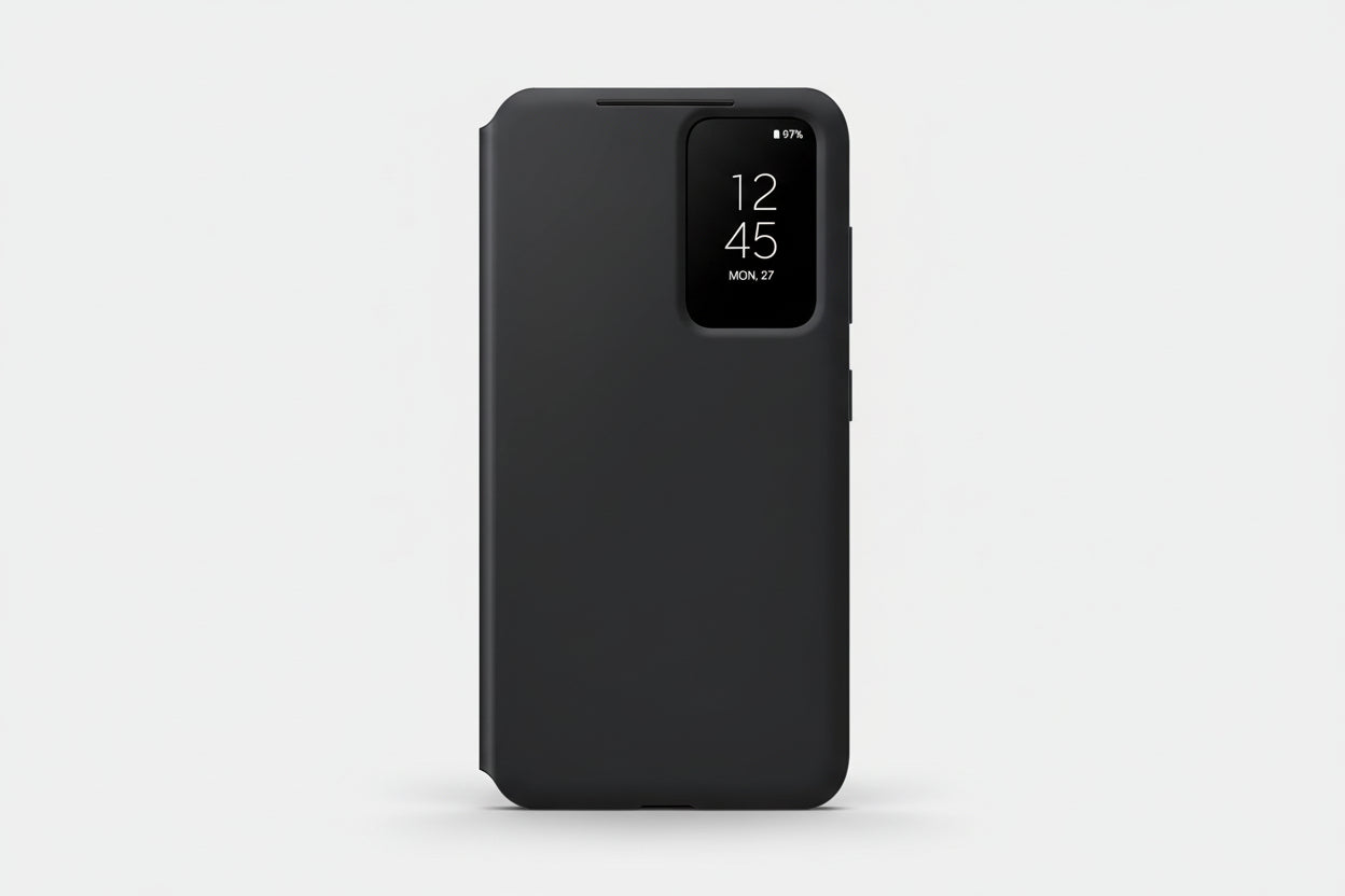 Smart View Wallet Case For Samsung Galaxy S23 Plus