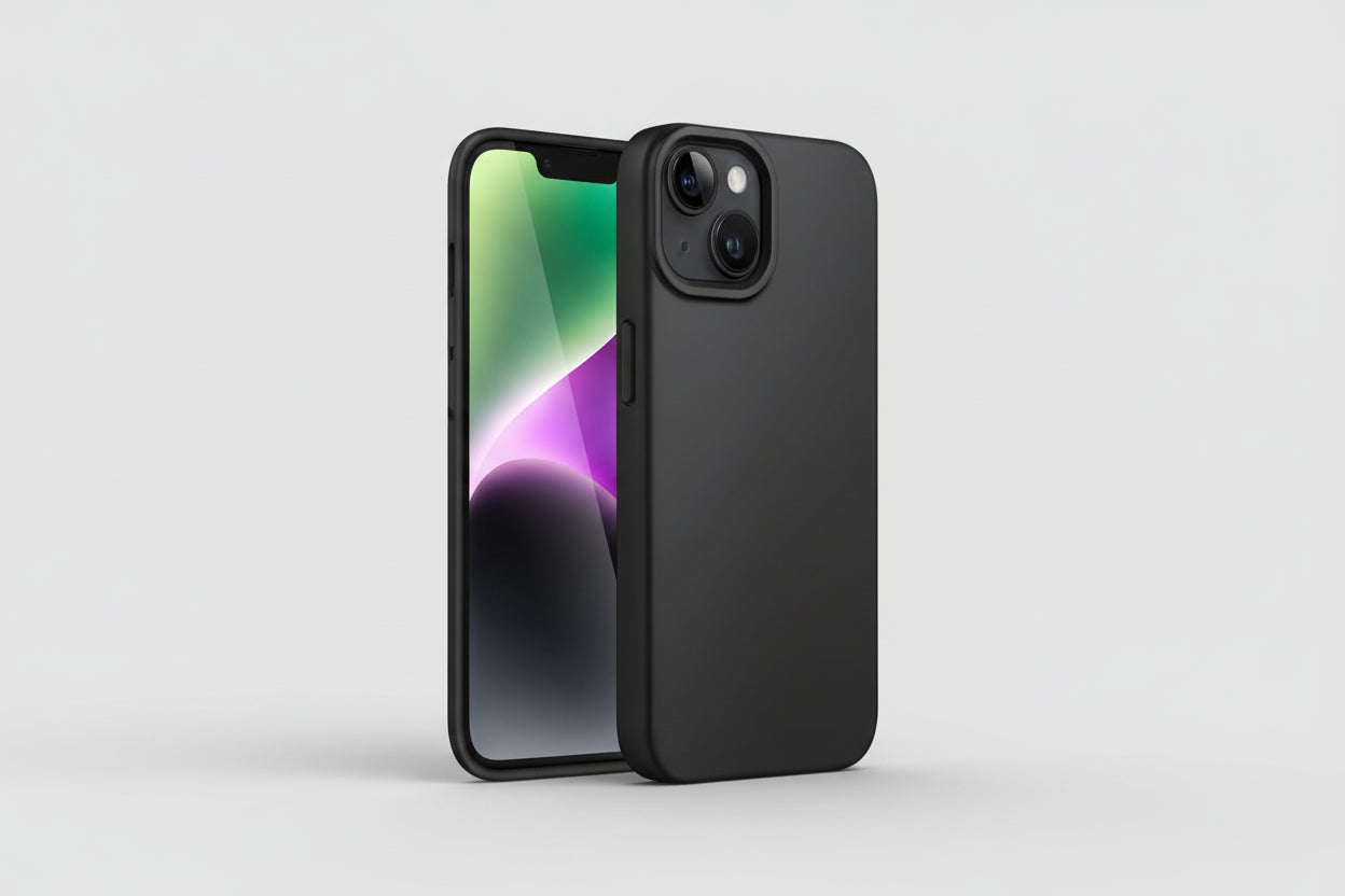 Telstra Soft Silicone Case for iPhone 14 Plus - Black