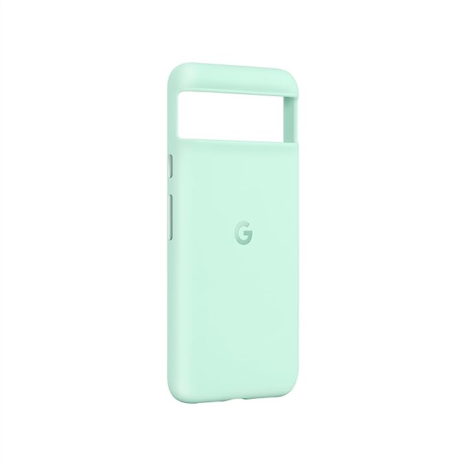 Genuine Soft Silicone Case for Google Pixel 8 - Mint Green