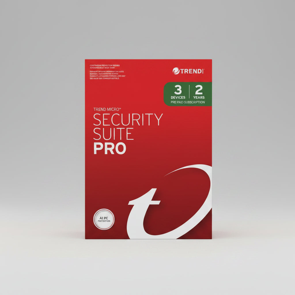 Trend Micro Security Suite Pro (2-Device, 3 Year)