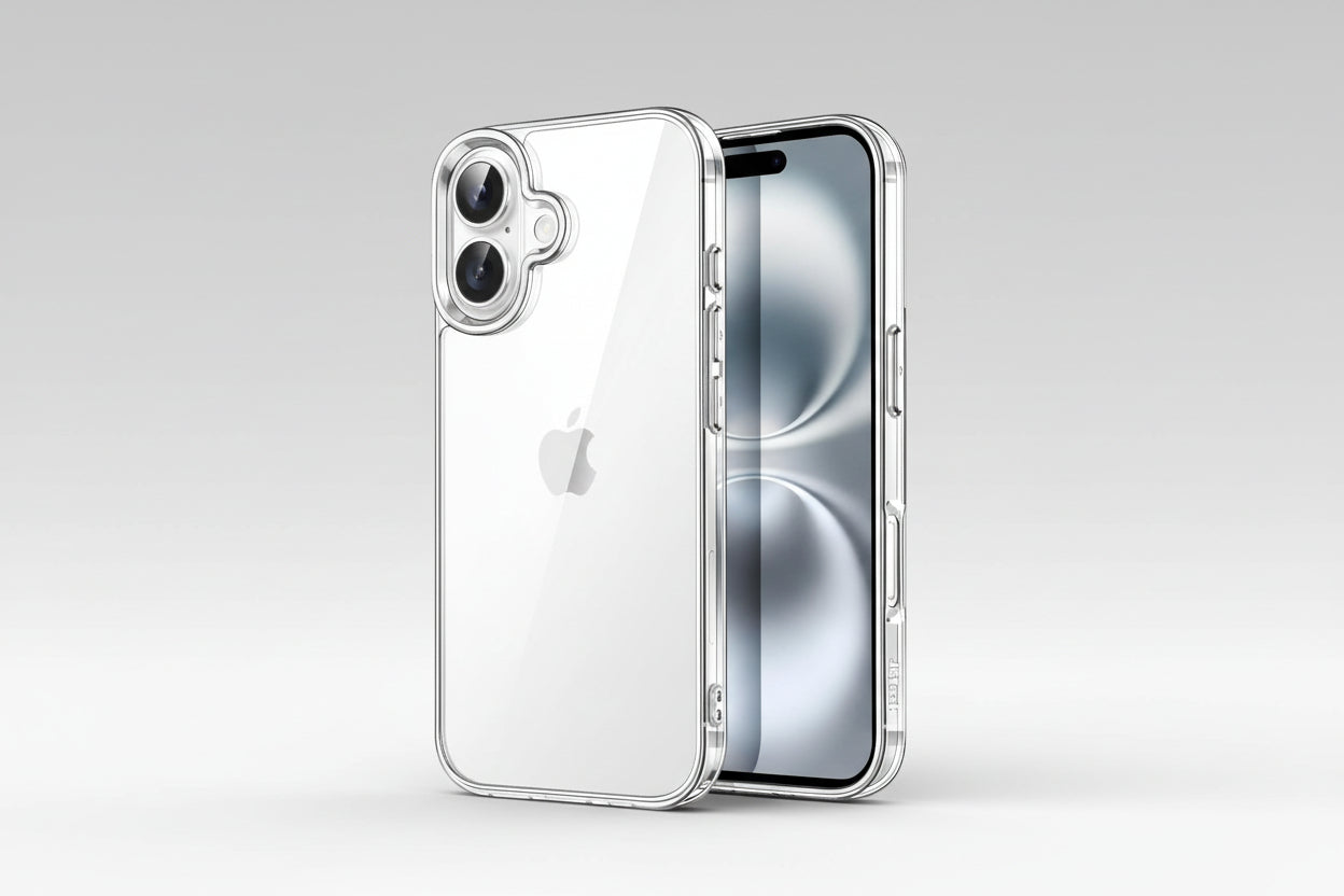 Hard Clear Case for iPhone 16 Plus