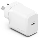 Cygnett 25W PowerPlus USB-C Wall Charger, White