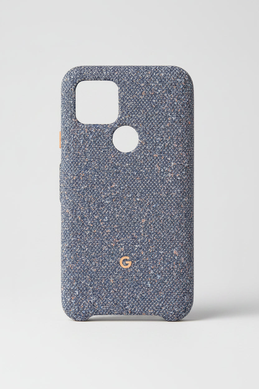 Genuine Google Pixel 5 5G Fabric Case GA02060 - Blue Confetti