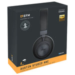 EFM Austin Studio Wireless ANC Headphones With Dual Mode Active Noise - Black