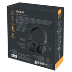 EFM Austin Studio Wireless ANC Headphones With Dual Mode Active Noise - Black