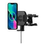 Cygnett Race 10W Wireless Vent Car Charger + QC 3.0 Car Charger