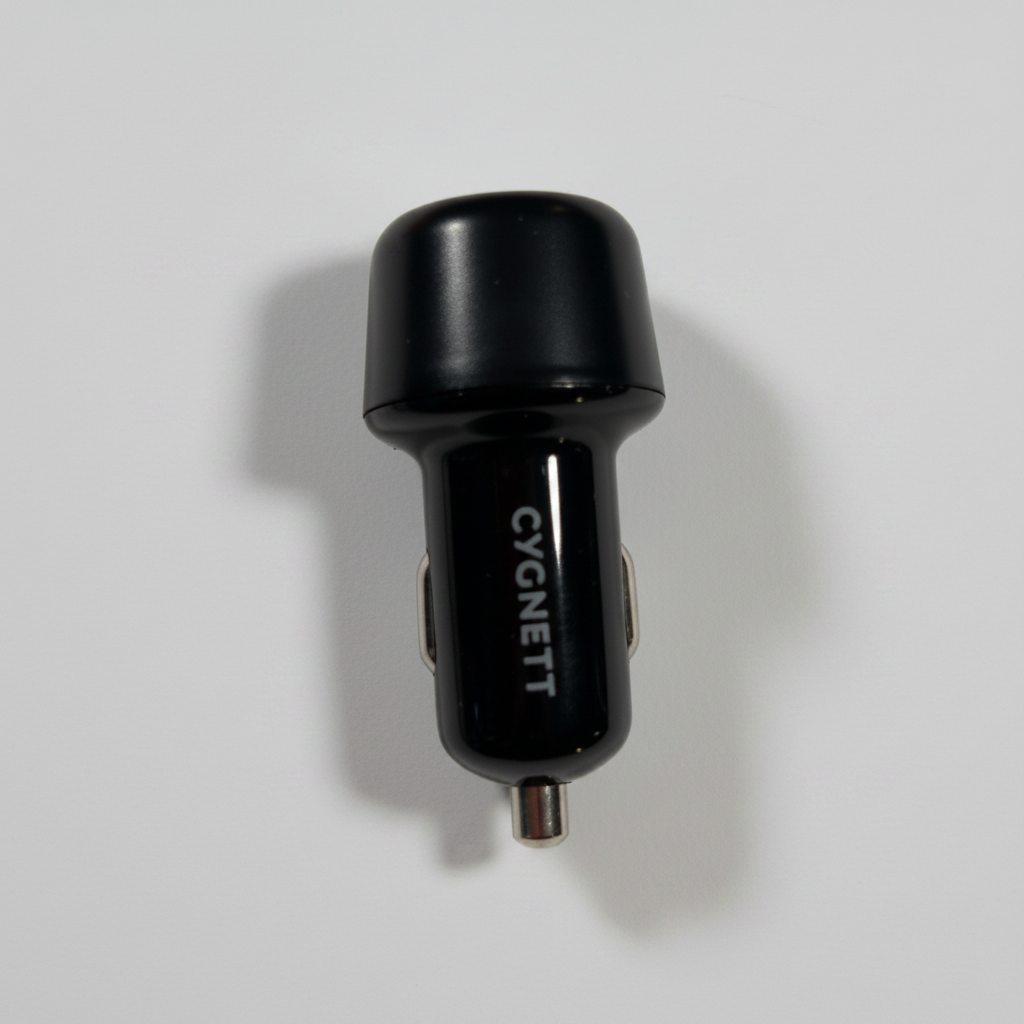 Cygnett 32W Car Charger Dual Port USB-C&A - Black