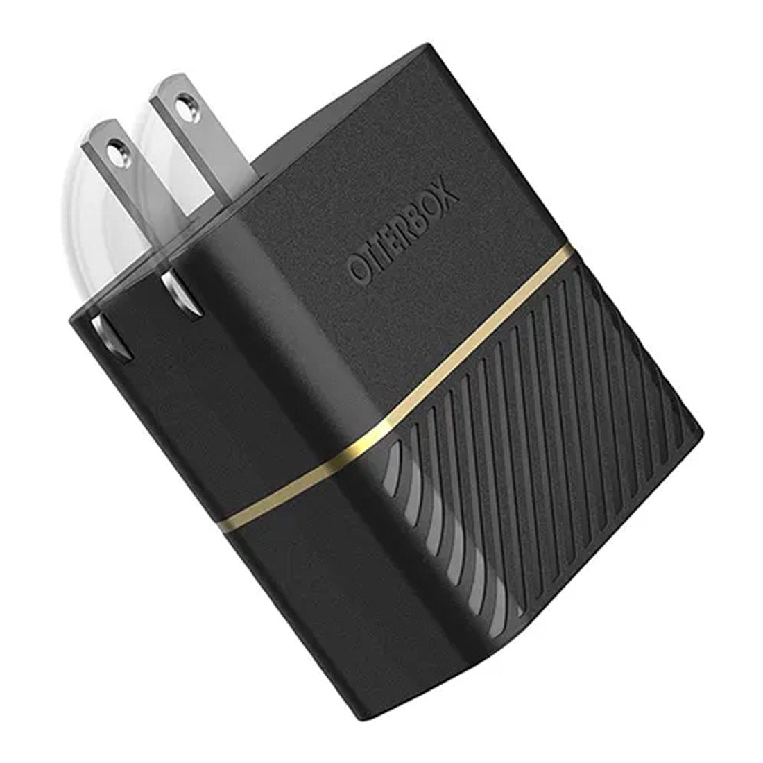 OtterBox 50W USB-C Fast Charge Dual Port Wall Charger - Black