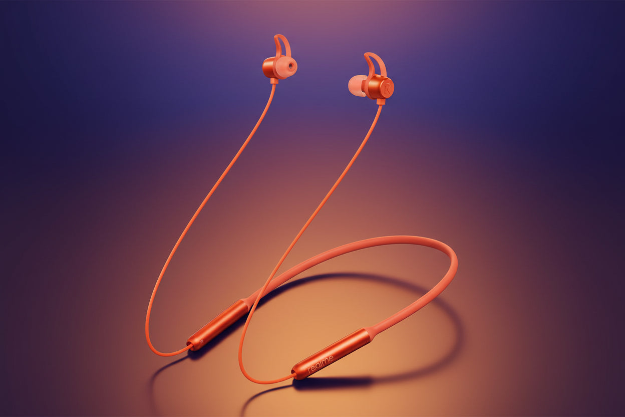 Realme Buds Wireless In-Ear Earbuds - Orange