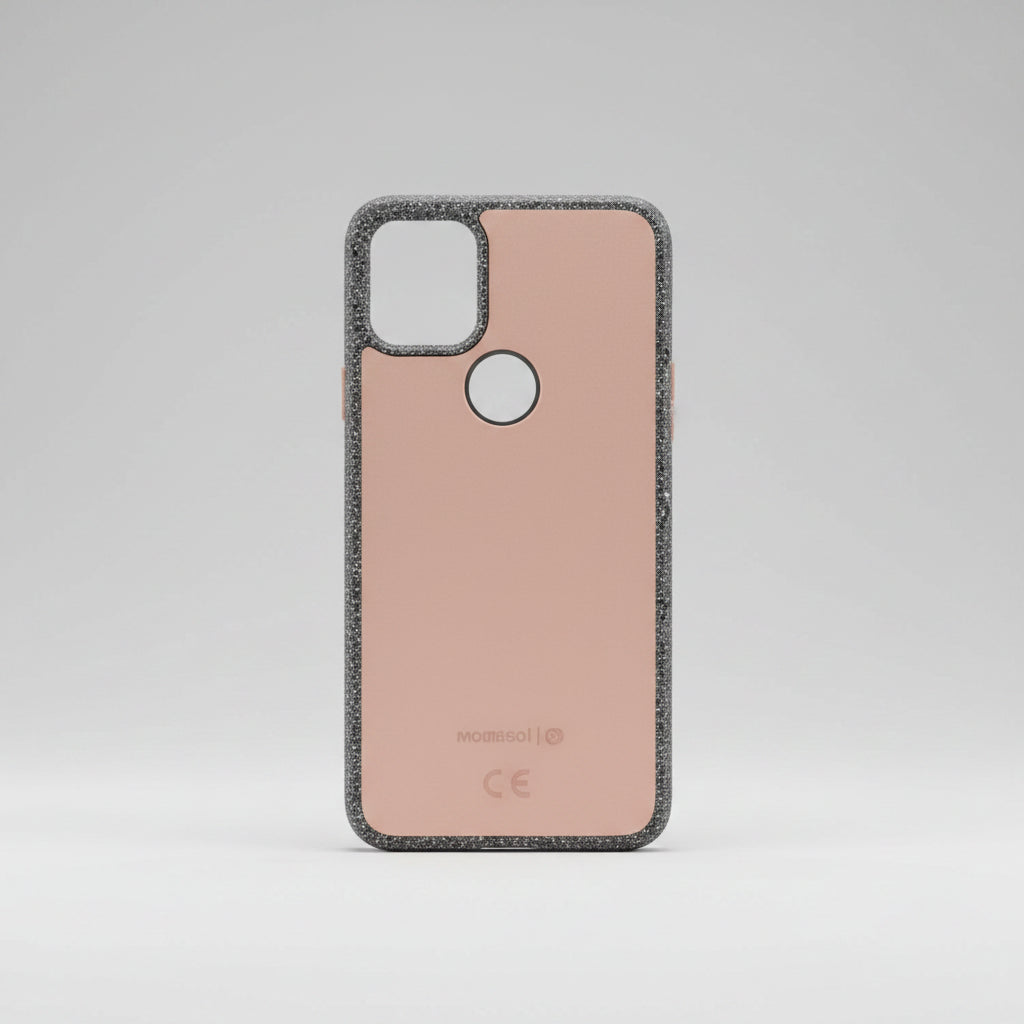 Official Google Fabric Case for Pixel 5 Smartphones - Static Grey