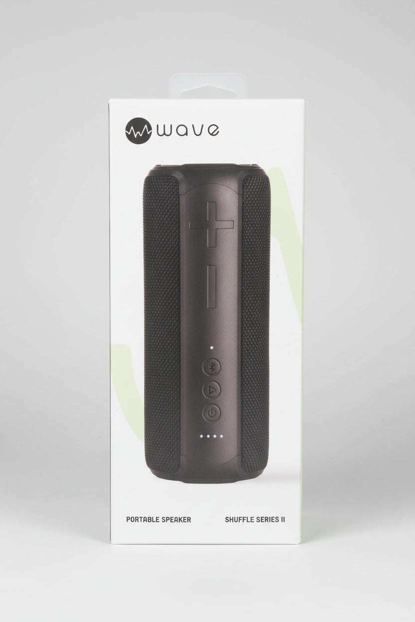 Wave Portable Speaker - Shuffle Series II (3S-2032) - Night Black