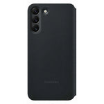 Genuine Samsung Smart Clear View Cover Case for Galaxy S22+ (S22 PLUS) - Black