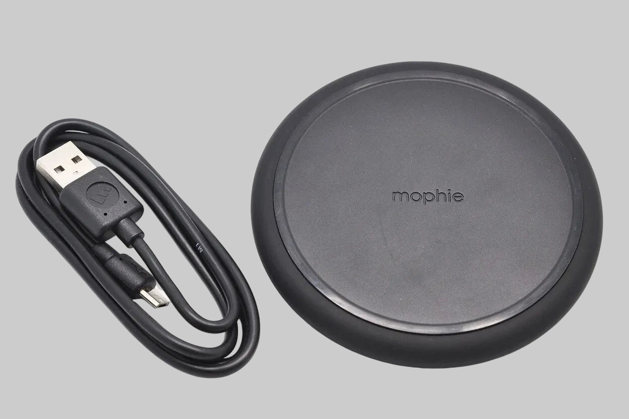 GENUINE Mophie Charge Stream Pad+ Wireless Qi 10W Fast Charger iPhone Samsung