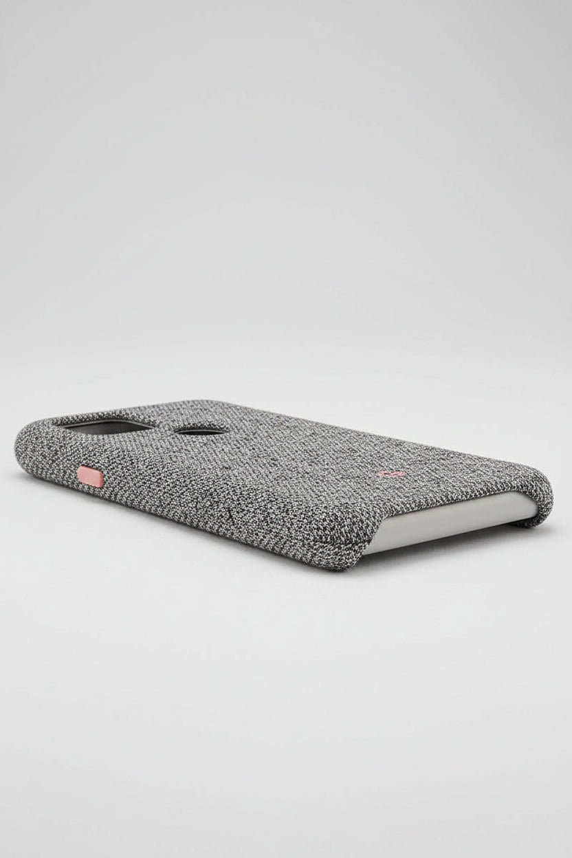 Official Google Fabric Case for Pixel 5 Smartphones - Static Grey