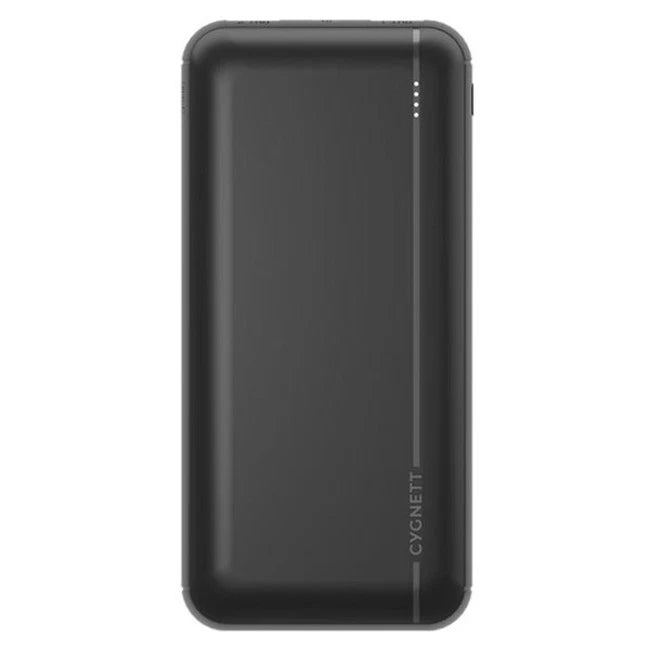 Cygnett Power and Protect 20000mAh 15.5W Power Bank - Black