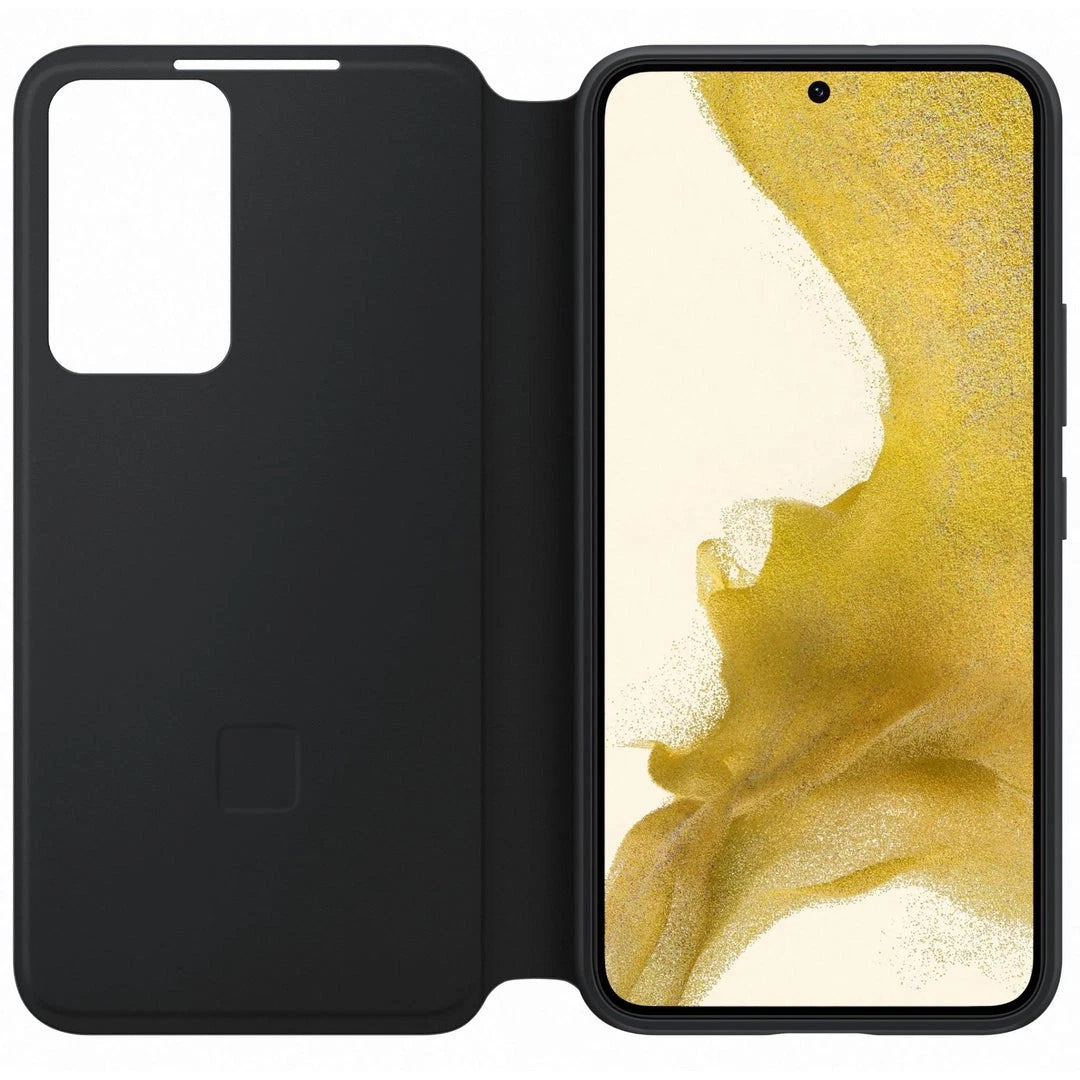 Samsung Smart Clear View Cover for Galaxy S22 - Black