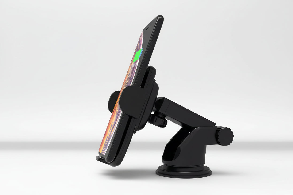 Mobile Phone Holder with Wireless Charger