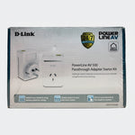 D-Link Powerline AV500 Passthrough Kit DHP-P309AV Ethernet Adapter - Brand New