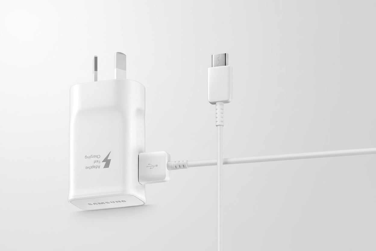 Samsung Faster Charger Travel Adapter 15W Usb Type C to A Cable
