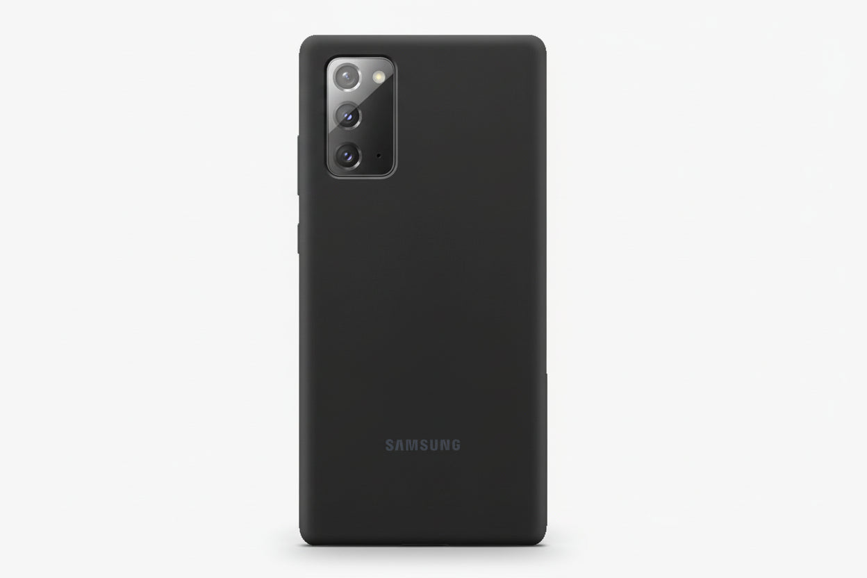 Samsung Galaxy Note 20 Silicone Cover - Black
