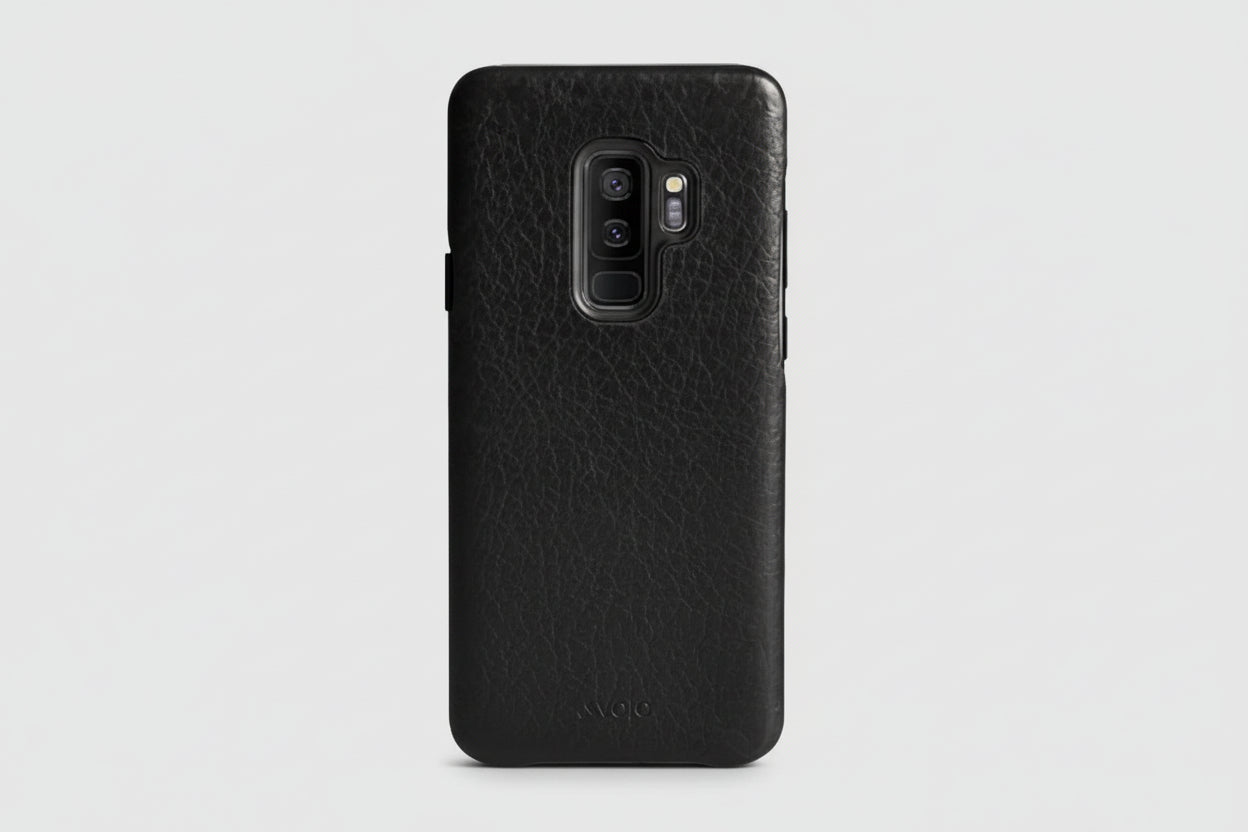 Fashion Protection Shell Leather Case For Samsung S9 Plus