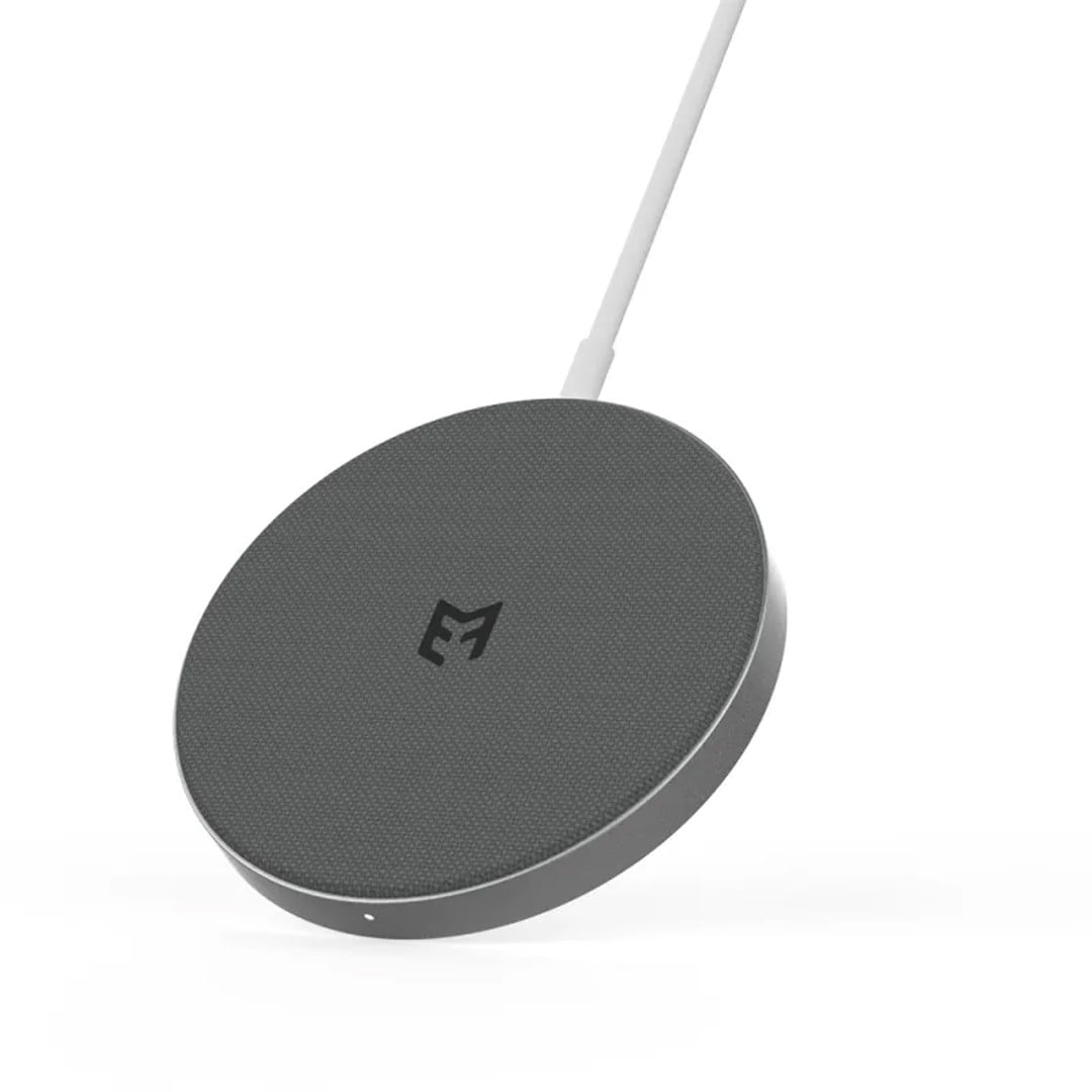 EFM FLUX 15W Wireless Charging Pad with 20W Wall Charger - Charcoal